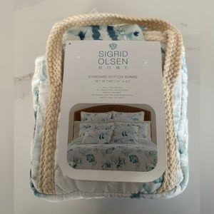 NWT Sigrid Olsen Home Standard Shams